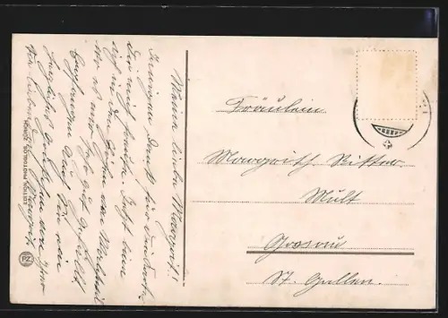 AK Walchwil, Teilansicht mit Kirche