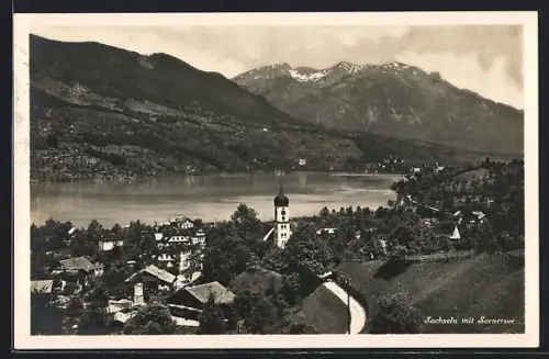AK Sachseln, Panorama mit Sarnersee