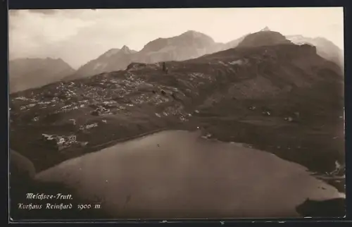 AK Melchsee-Frutt, Ortsansicht aus der Vogelschau