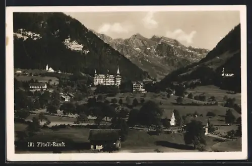 AK Flüeli-Ranft, Ortsansicht aus der Vogelschau