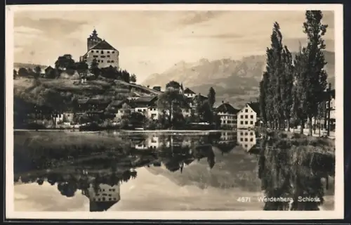 AK Werdenberg, Blick zum Schloss