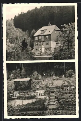 AK Ilmenau / Thüringen, Gasthaus Haus Deutschbein, Goethestr. 53