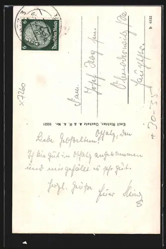 AK Oschatz, Fliegerhorst, Kasernengebäude