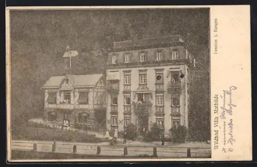 AK Bad Wildbad, Blick auf das Hotel Villa Mathilde