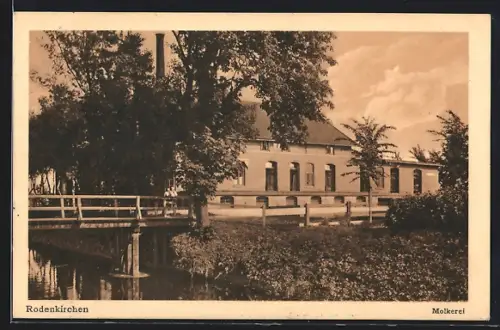 AK Rodenkirchen / Strohausen, Blick nach der Molkerei