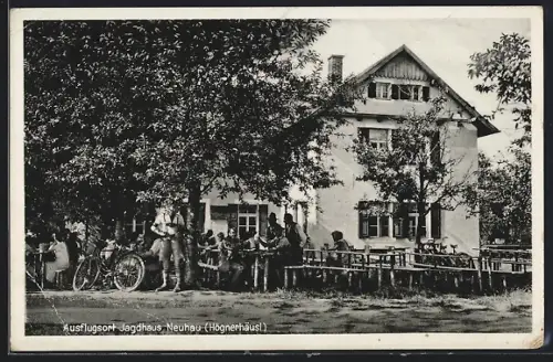AK Wettstetten - Neuhau, Gasthaus Jagdhaus Högnerhäusl