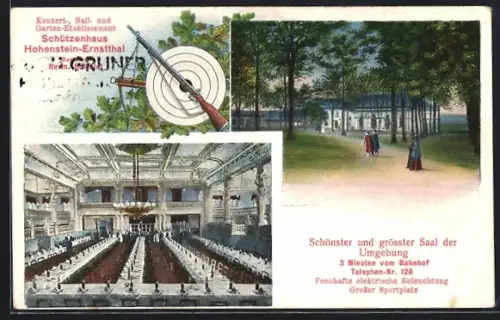 AK Hohenstein-Ernstthal, Gasthof Schützenhaus Hohenstein-Ernstthal