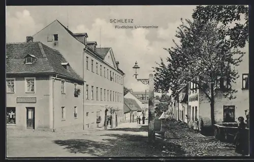 AK Schleiz, Am Fürstlichen Lehrerseminar