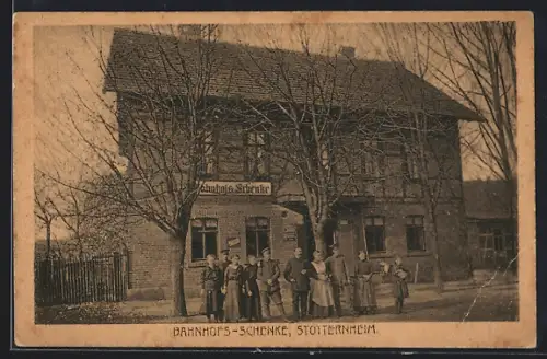 AK Stotternheim, Gasthaus Bahnhofs-Schenke