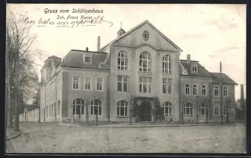 AK Langensalza, Gasthof Schützenhaus Franz Kunze