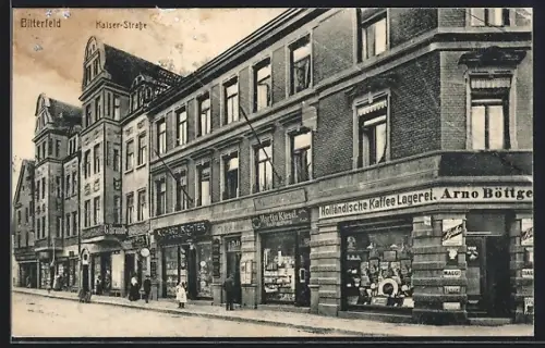 AK Bitterfeld, Geschäfte in der Kaiser-Strasse