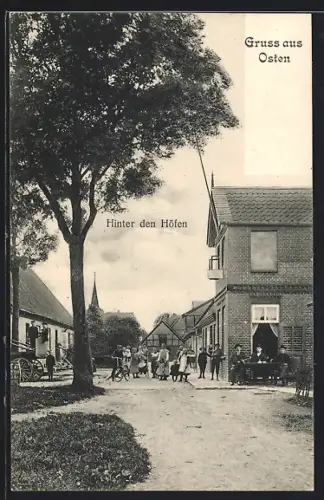 AK Osten, Strasse Hinter den Höfen