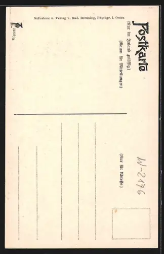 AK Osten, Strasse Hinter den Höfen