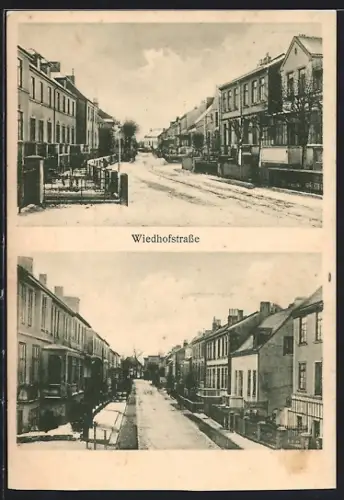 AK Bremen-Woltmershausen, Partie in der Wiedhofstrasse