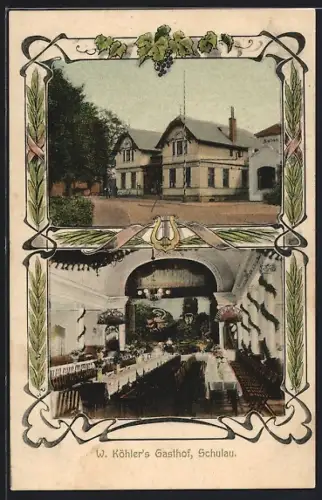 AK Schulau, W. Köhlers Gasthof