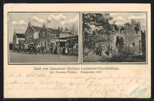 AK Heyrothsberge, Restaurant Kurhaus Louisenhof