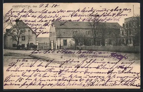 AK Ampfurth, Partie im Ort