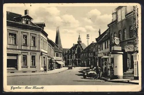 AK Egeln a. d. Bode, Partie am Markt