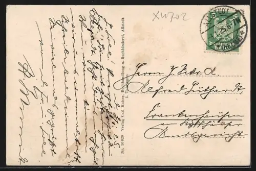 AK Allstedt i. Thüringen, Blick auf den Dom