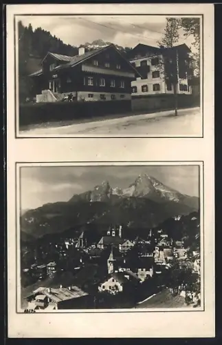 AK Berchtesgaden, Hotel Haus Carell, Königsseerstrasse 28