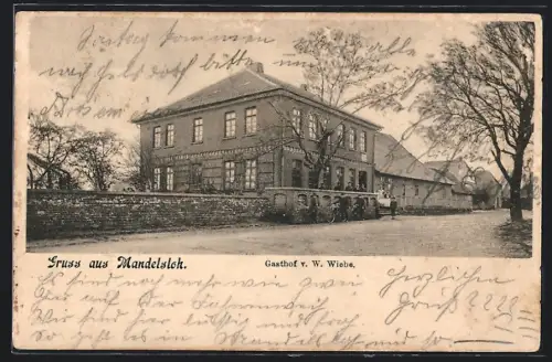 AK Mandelsloh, Gasthaus v. W. Wiehe