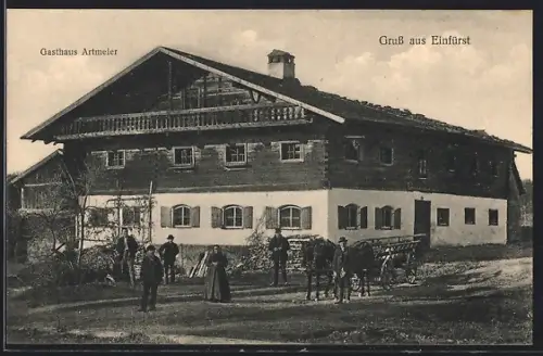 AK Einfürst, Gasthaus Artmeier