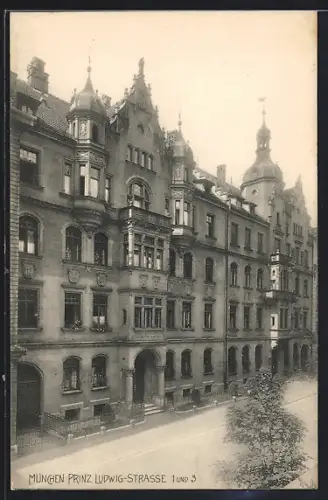 AK München, Haus Prinz-Ludwig-Strasse 1 - 3