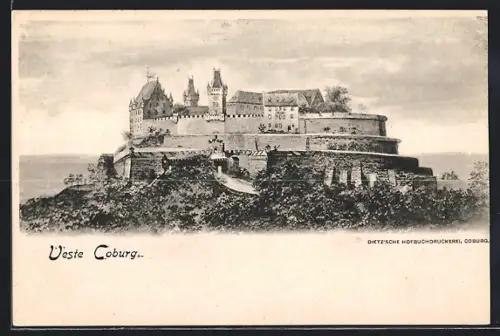 AK Coburg, Veste Coburg, Panorama