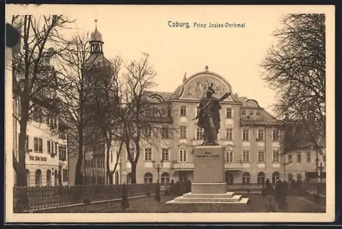 AK Coburg, Am Prinz Josias-Denkmal