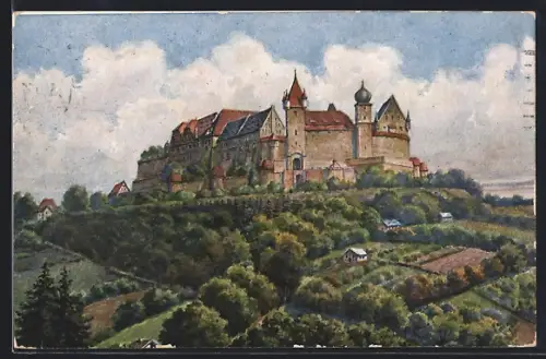 Künstler-AK Coburg, Veste Coburg