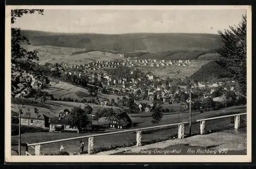 AK Sachsenberg-Georgenthal, Am Aschberg, Ortsansicht