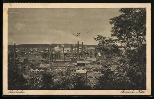 AK Saarbrücken, Burbacher Hütte, Industrieanlagen