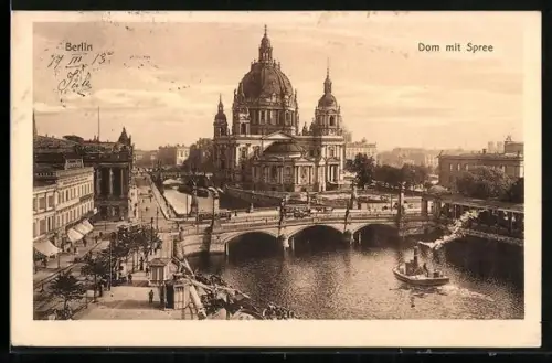 AK Berlin, Dom mit Spree