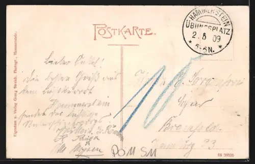 AK Hammerstein, Truppenübungsplatz, Kantine und Mannschaftsbaracke