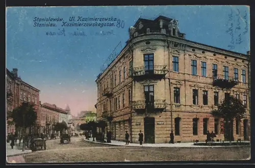 AK Stanislau, Blick in die Kazimierzowskagasse