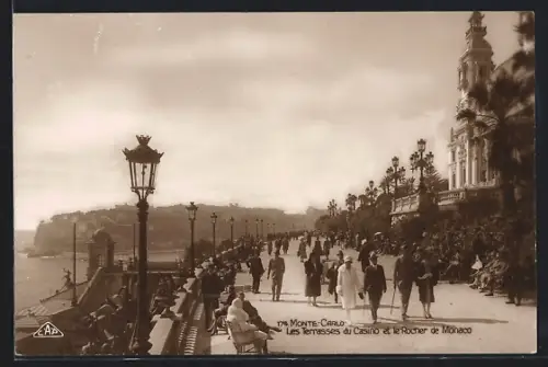 AK Monte-Carlo, Les Terrasses du Casino et le Rocher de Monaco