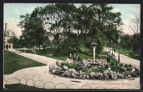 AK Derby, Fountain in Arboretum