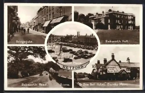 AK Retford, Ye Olde Bell Hotel, Bridgegate, Babworth Hall