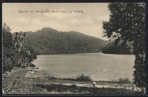 AK Sabang, Gezicht o. h. Bergmeer Anak Laut