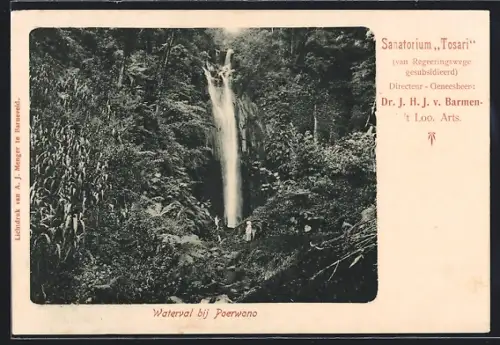 AK Poerwono, Waterval