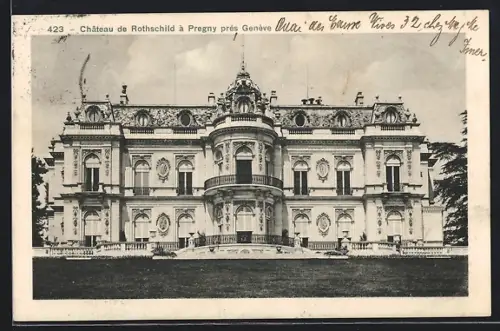 AK Pregny près Genève, Chateau de Rotschild à Pregny près Genève