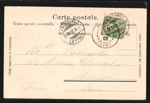 AK Fribourg, Vu de la Vallée du Gotteron