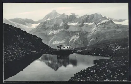 AK Zermatt, Kapelle Maria zum Schnee am Schwarzsee