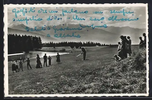 AK Crans-s-Sierre, Son golf