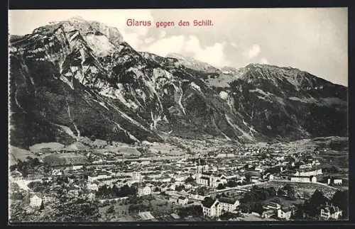 AK Glarus, Teilansicht gegen den Schilt