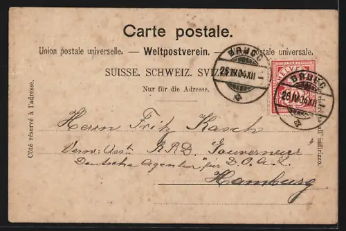 AK Brugg, Uferpartie mit Kaserne