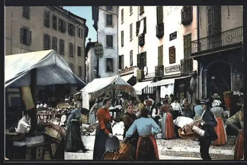 AK Lugano, Mercato mit Händlerinnen