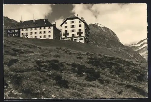 AK Belalp ob Brig., Hotel Belalp, Sparrhorn