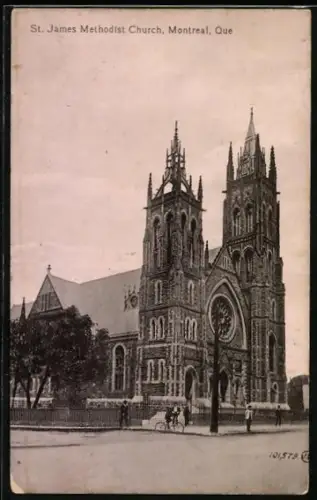 AK Montreal, St. James Methodist Church