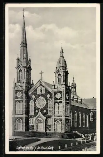 AK Baie St. Paul /Que., Eglise de Baie St. Paul